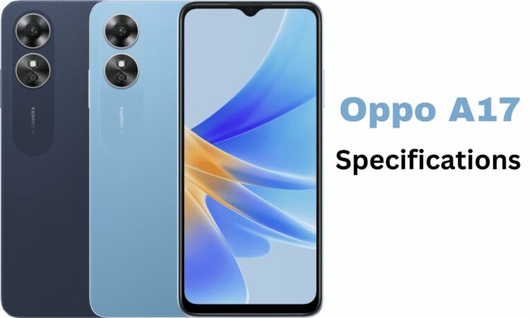 Oppo A17 Specifications