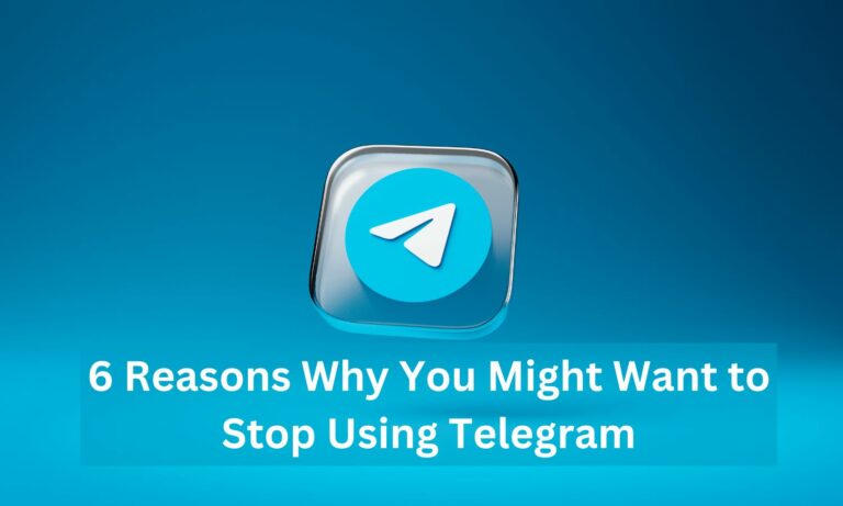 Stop Using Telegram